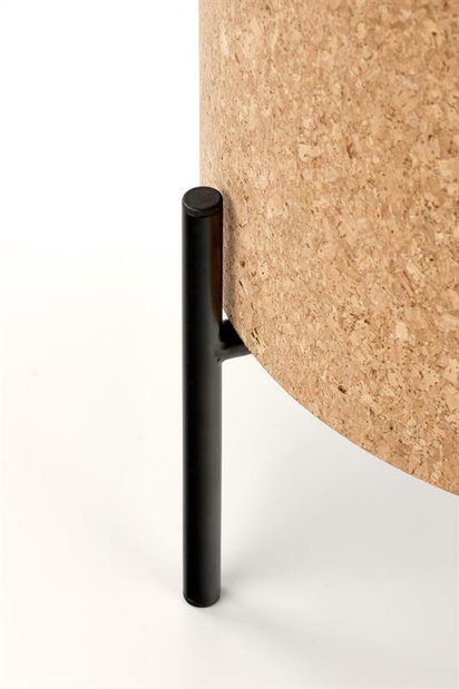 Konferenční stolek Shae (přirodna + černá)