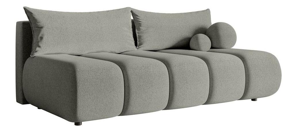 Pohovka trojsedačka Didier mini (šedá + černá)