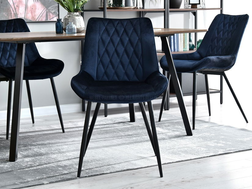 Židle Aron (námořnická + zlatá)