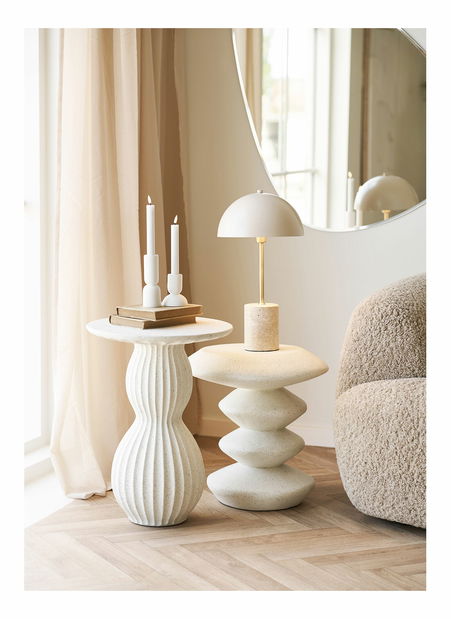 Stolní lampa Srivania 1 (béžová)