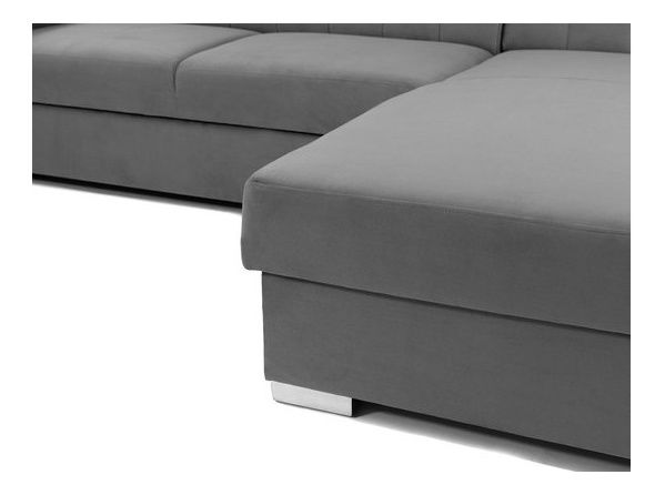 Rohová sedací souprava Ricky (černá)