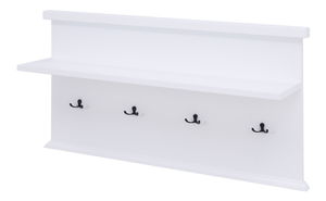 Věšákový panel Gaston (bílá)