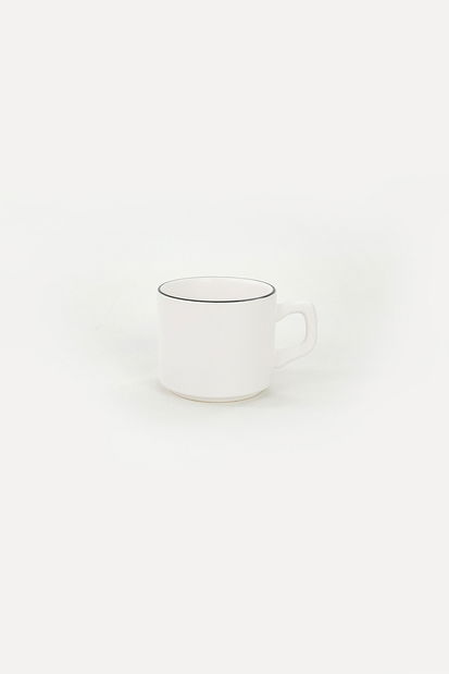 Kávová souprava (12 ks.) Spark (bílá + zelená + fialová + černá)