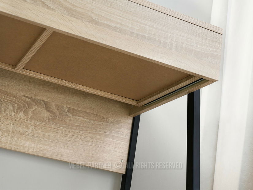 PC stolek Norsinimo (sonoma + černá)