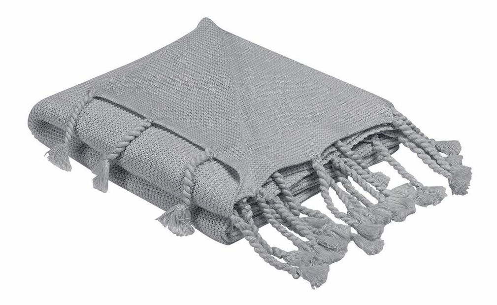 Deka 150x125 cm NAVIRA (textil) (šedá)