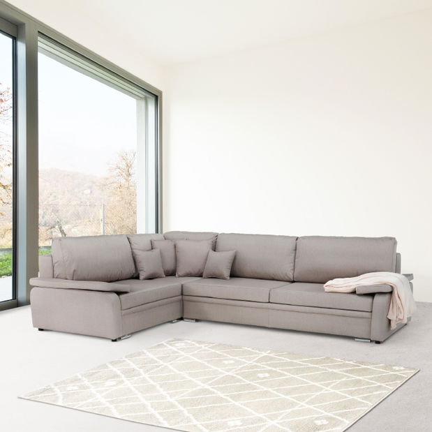 Rohová sedací souprava Caron (L)