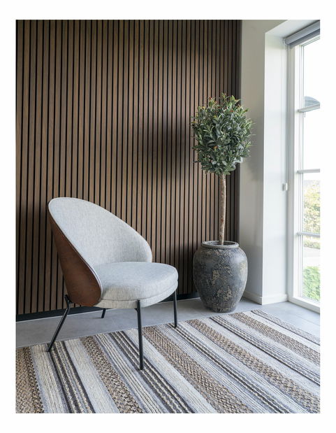 Koberec Mmilenaia 1 (přírodní + šedá)