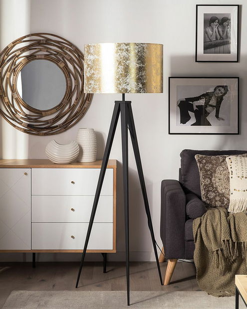 Stojanové svítidlo Silo (zlatá)