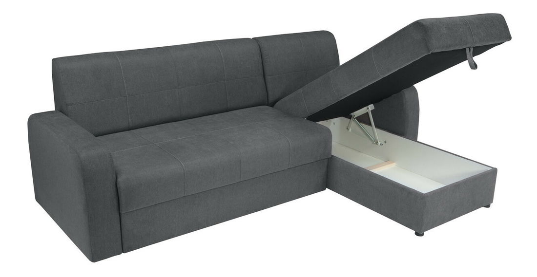 Rohová sedací souprava BRW Kirsten II 2F.URCBK (tmavošedá) (P)