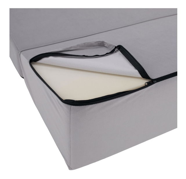 Rozkládací křeslo Viajado (světle šedá)