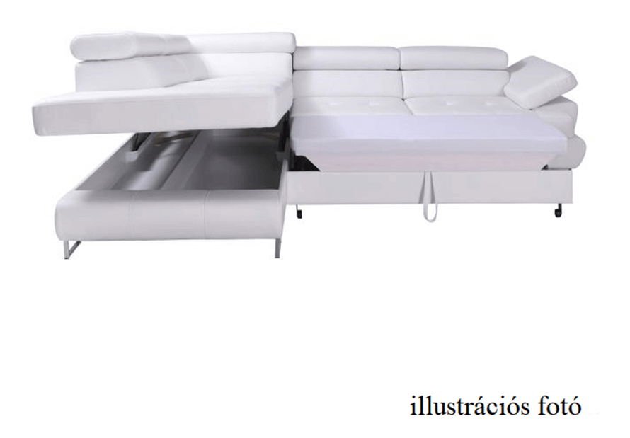 Rohová sedací souprava Bjorn R OTM-2F šedo-hnědá (L)