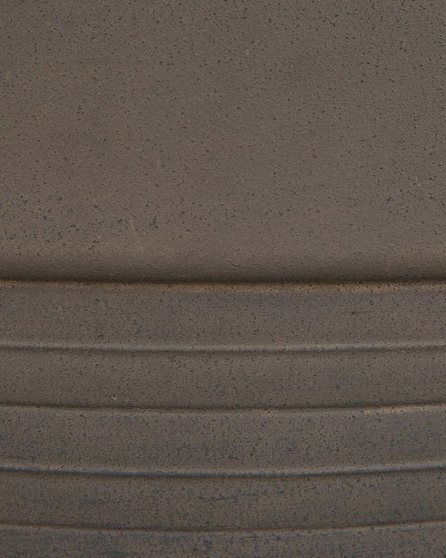 Sada 2 květináčů ⌀ 50 cm Katam (hnědá)