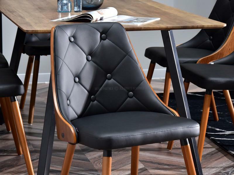 Židle Mira (ořech tmavý + ořech)