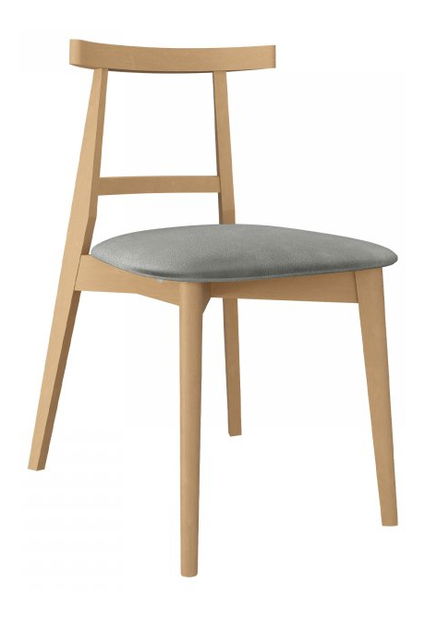 Jídelní židle KD 71 (buk + šedá)