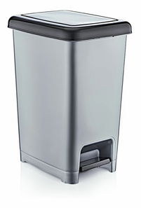 Koš Trashy 42 (šedá + černá)