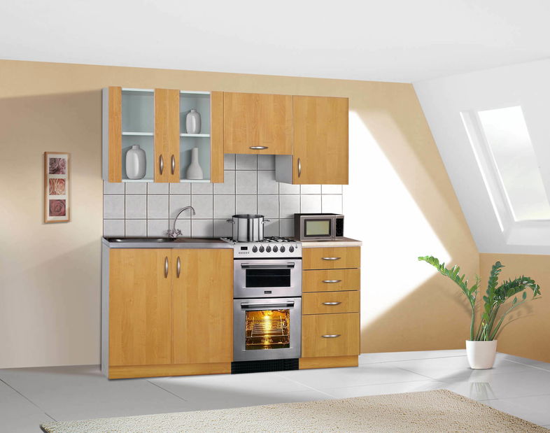 Dvířka na vestavěnou myčku Sylrona ZM 713 x 446 (olše + bílá)