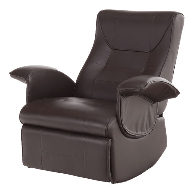 Křeslo Rohelia (hnědá)