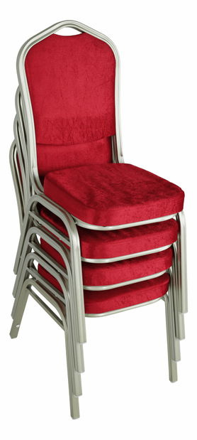 Jídelní židle Zoni (bordó + šampaňské)