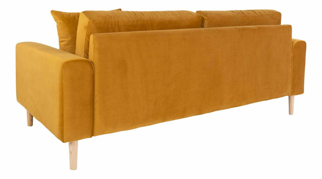 Pohovka dvousedačka Lvaveriaora 25 (hořčičná)