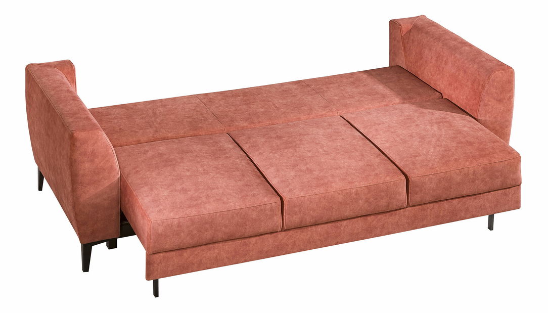 Pohovka třísedačka Ivonne (oranžová)