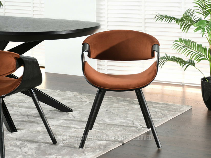 Jídelní židle Busque (černá)