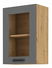 Horní kuchyňská skříňka Lucid 40 GS 72 1F (dub artisan + dustgrey)