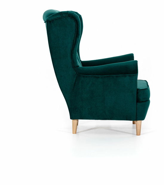 Křeslo ušák Adrianna Typ 08 (šedá)