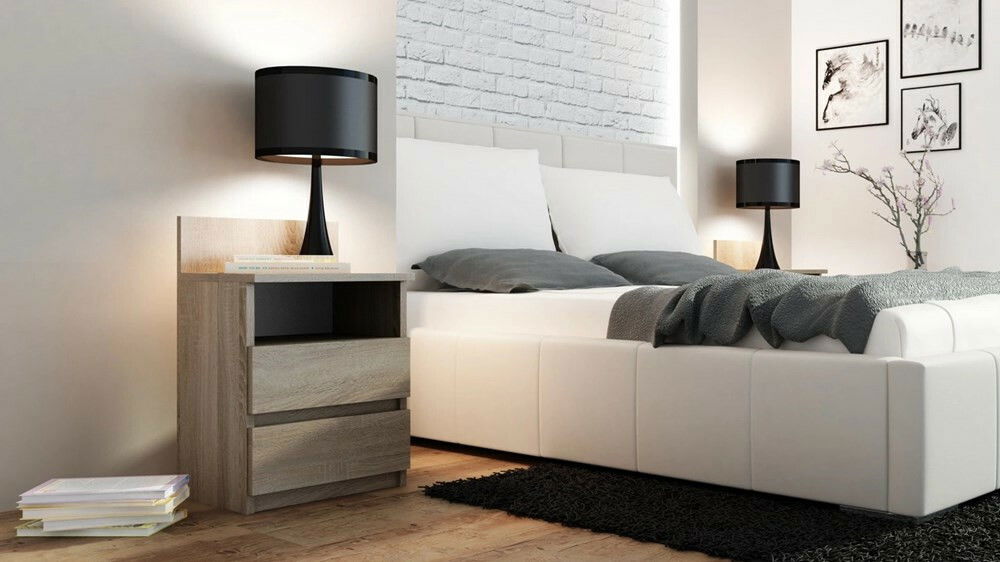 Noční stolek Musecalo 1 (dub sonoma)