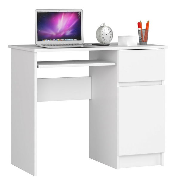 PC stolek Pobfenileno (bílý)