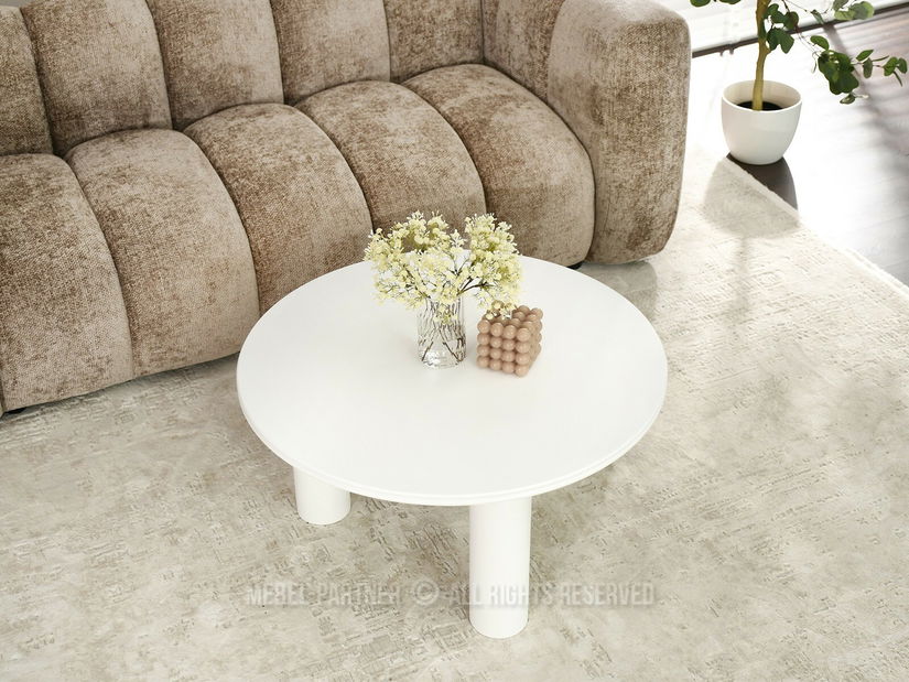 Konferenční stolek Lienzo (bílá)