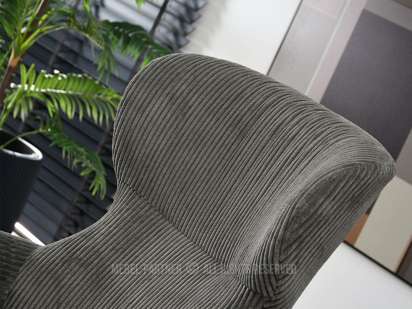 Křeslo Condor (grafit + černá)