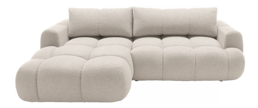 Rohová sedací souprava Zentono (krémová)