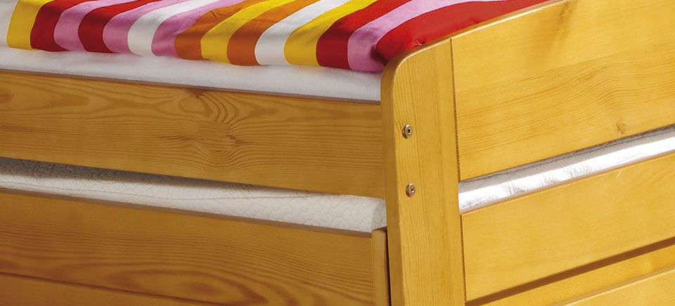 Rozkládací postel 80 cm Branu (s rošty a úl. prostorem)