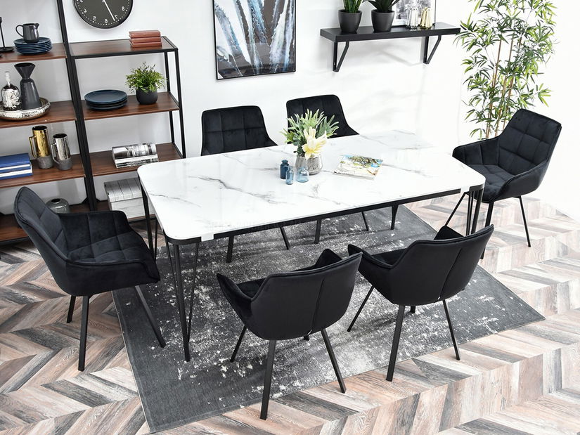 Židle Aranbura (černá)