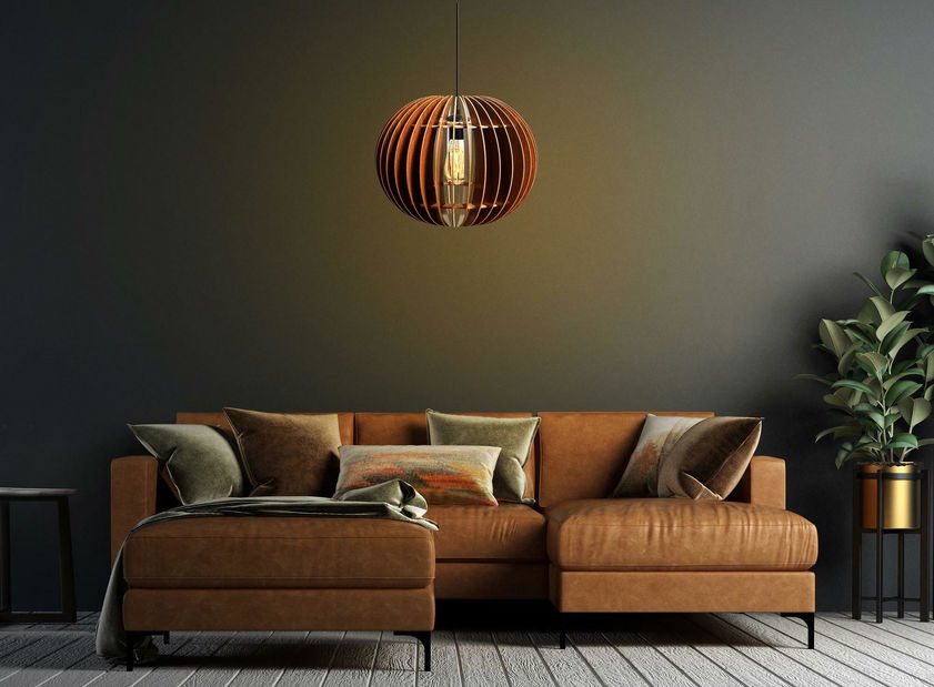 Stropní svítidlo Culttarella 1 (ořech)