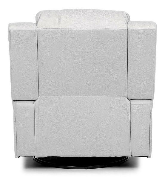 Polohovací křeslo Triple (stříbrná)