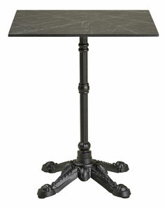 Bistro stůl Bsamira 4 (šedá + černá)