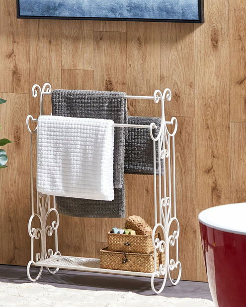 Stojan na ručníky Gion (bílá)