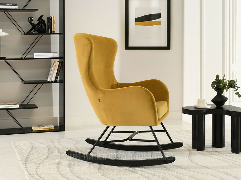 Relaxační křeslo Nestlase (černá)