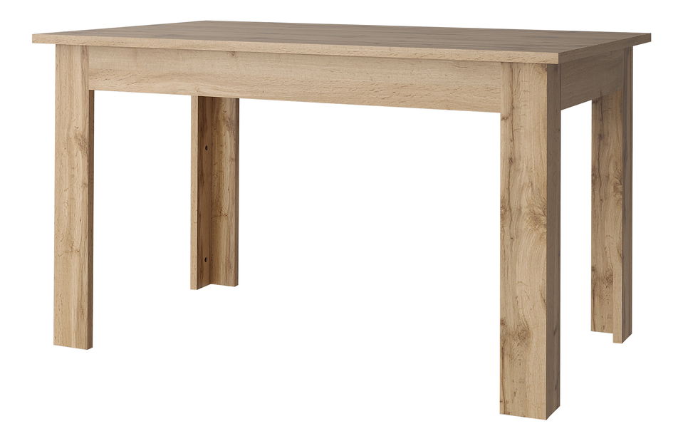 Rozkládací jídelní stůl Mirella (dub wotan) (pro 4 až 6 osob)