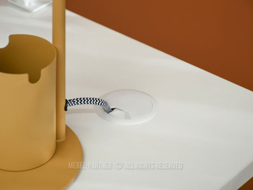 PC stolek Matts 115 (bílá)