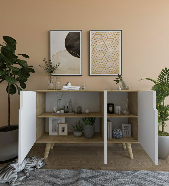 Skříňka Veria (dub safírový)