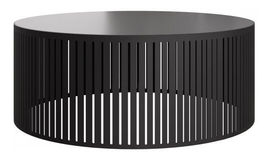 Konferenční stolek Konezo (černá + černý molet)