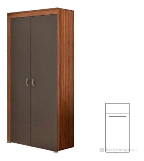 Šatní skříň Mamba 2