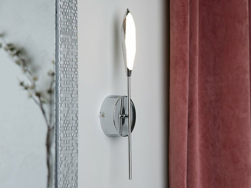 Nástěnná lampa Lisboa I (stříbrná)