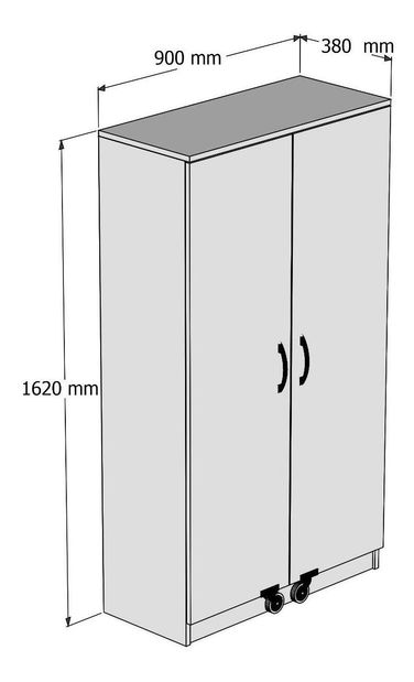 Kuchyňská skříňka Nonavu 1 (borovice atlantická)