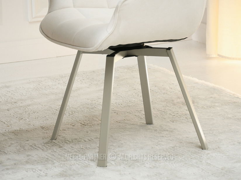 Jídelní židle Antiguas (krémová + béžová)