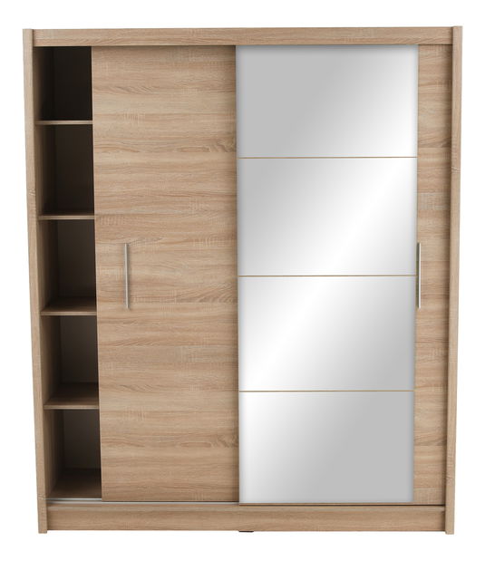 Šatní skříň Layla (dub sonoma)