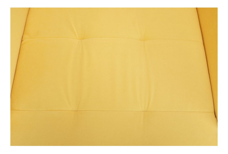 Křeslo ušák Rytu (žlutá + wenge)