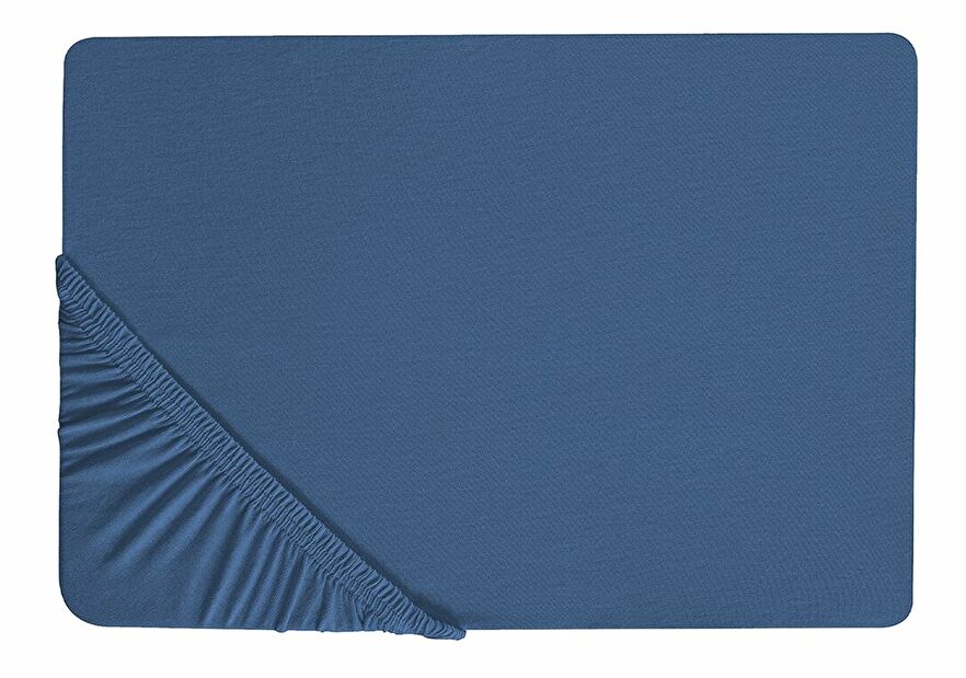 Plachta na postel 200 x 200 cm Januba (modrá)